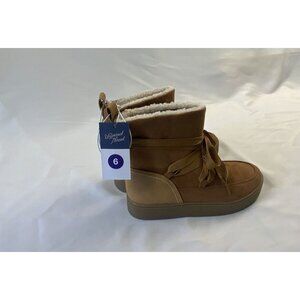 New! Universal Thread- Women's -Size 6 Birgitte Winter Boot Bootie Shoe Cognac